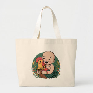 Grande Bolsa Tote Chloe Baby Abraça O Galo