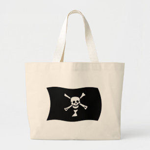 Grande Bolsa Tote com Bandeira de Emanuel Wynne