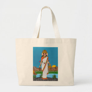 Grande Bolsa Tote da Deusa Brahmacharini