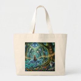 Grande bolsa tote da tartaruga errante e amigos