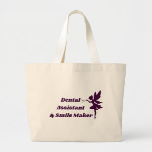 Grande Bolsa Tote de Assistente Dentário & Criador de Sor