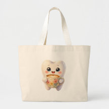 Bolsa Tote de Caracter Cawaii Amante de Café Odont