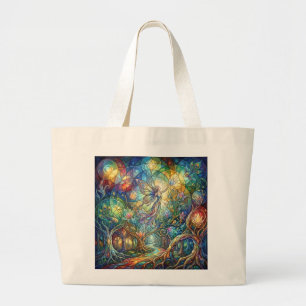 Grande Bolsa Tote Fantasia Florestal