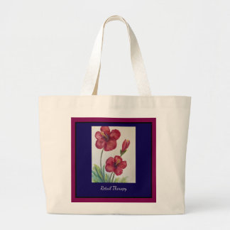 Grande Bolsa Tote Flor Brilhante