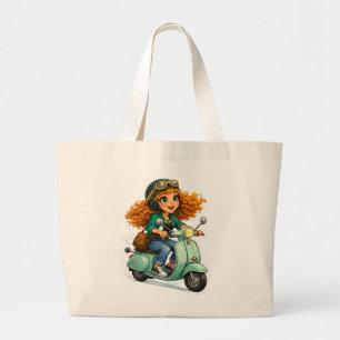Grande Bolsa Tote Fofa – Bolsa Estilosa para o Dia a Dia