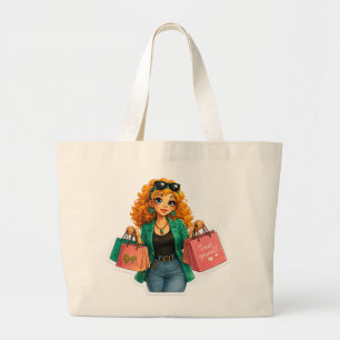 Grande Bolsa Tote Fofa – Bolsa Estilosa para Todos os Dia