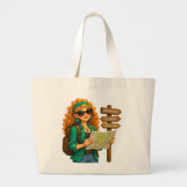 Grande Bolsa Tote Fofa – Bolsa Estilosa para Todos os Dia