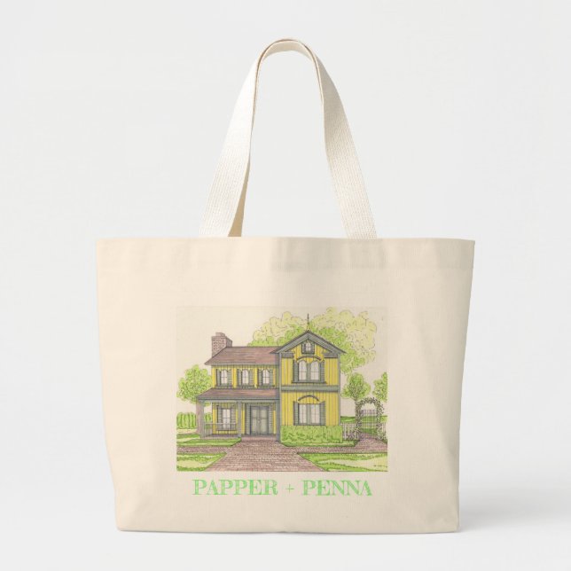 Grande Bolsa Tote Jumbo FarmHouse (Frente)