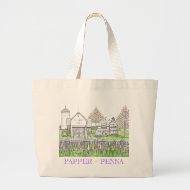 Grande Bolsa Tote Jumbo Fazenda (Frente)
