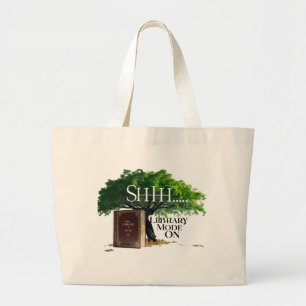 Grande Bolsa Tote Jumbo "Modo Biblioteca Ligado"