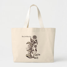 Bolsa Tote Mandala Sol Nascente, Alegria Crescente