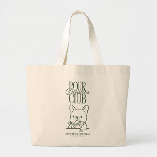 Grande Bolsa Tote Para Tomar Decisões - Frenchie