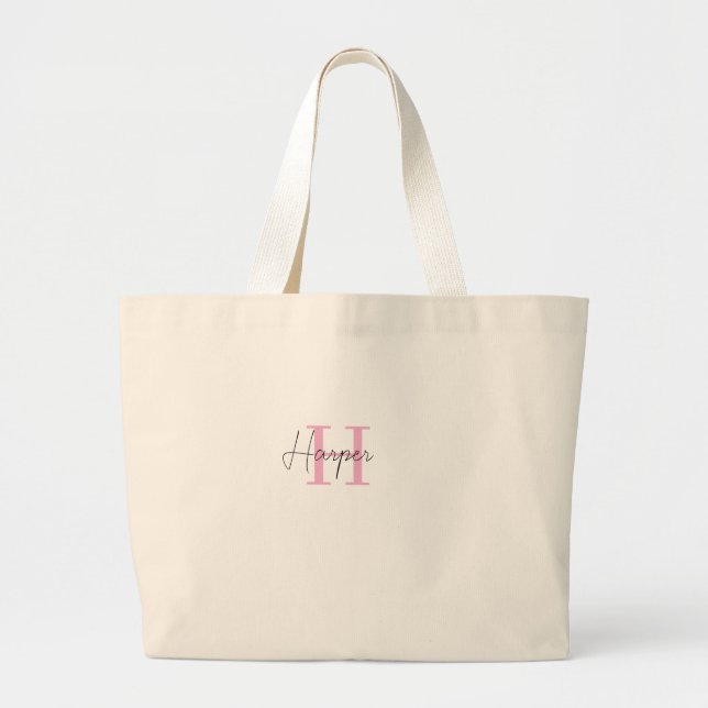 Grande Bolsa tote personalizada, Bolsa tote presente para (Frente)