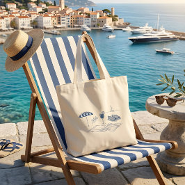 Grande Bolsa Tote Riviera Francesa