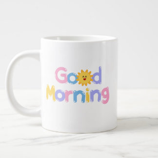 Grande Bom dia Sun 😁 caneca de especialidade de café