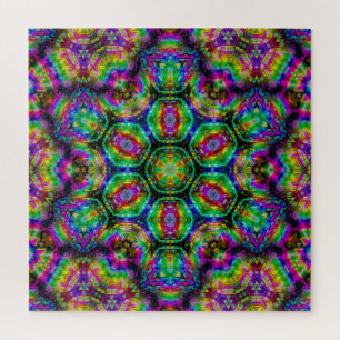 Grande Caleidoscópio, Arte Fractal, Quebra-cabeça