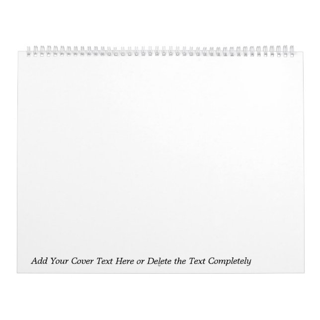 Grande calendário de parede 2017 com SEUS FOTOS e (Capa)