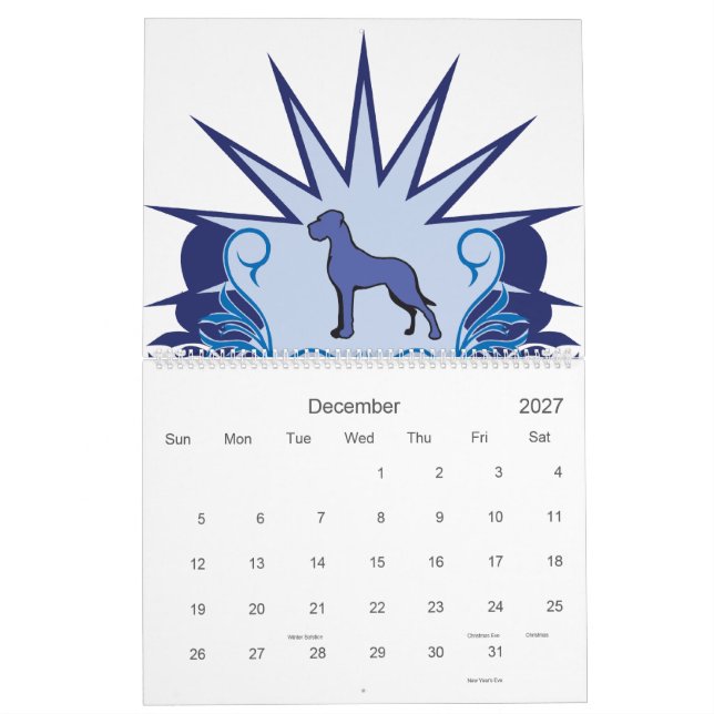 Grande Calendário do Dane (Dez 2027)