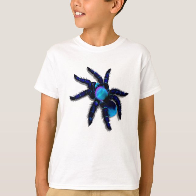 Grande Camisa de Aranha Azul (Frente)