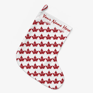 Grande Canadá que armazena o costume da meia do Natal de