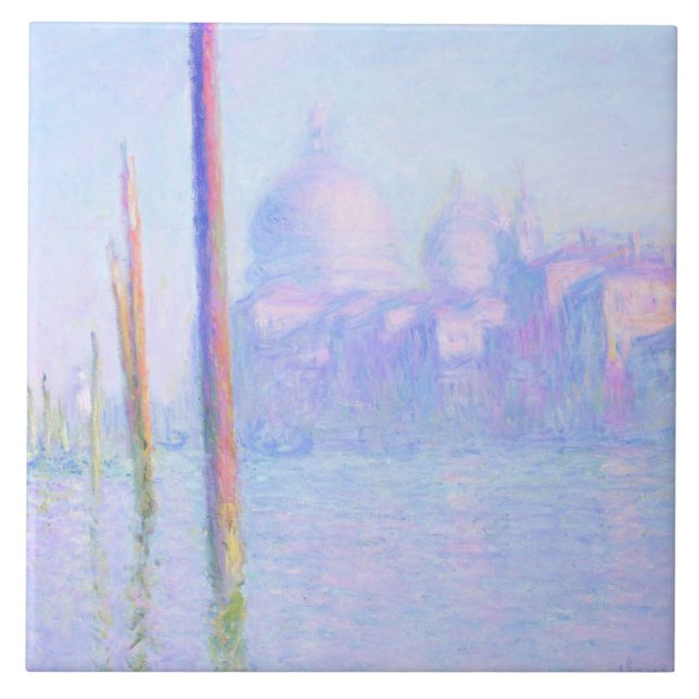 Grande Canal em Veneza (por Claude Monet) (Frente)