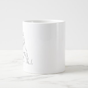 Grande Caneca Bulldog Francês - Caneca de Café Mãe de Cac