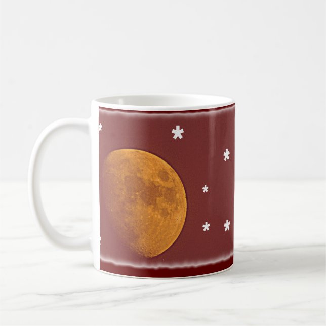 Grande caneca da lua dourada (Esquerda)
