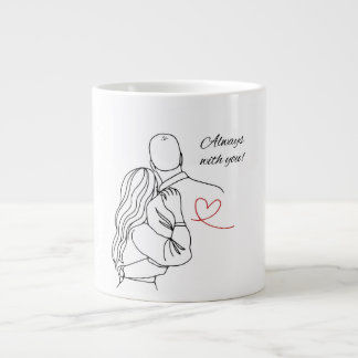 Grande caneca de café