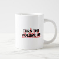 Caneca de Café Aumente O Volume