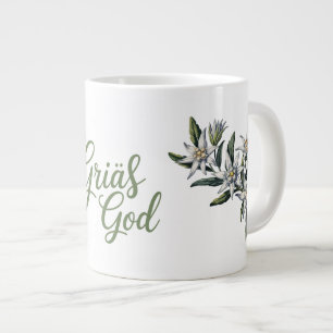 Grande Caneca de Café Bavarian Griaß God   Patrimônio Ale