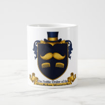 Caneca de Café Cavalheiro Bigode de Guidão
