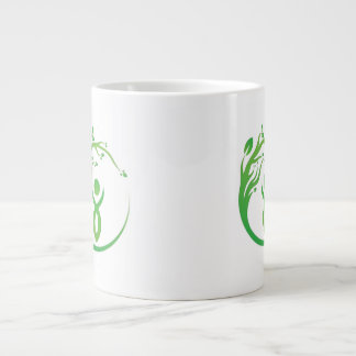 Grande caneca de café com marca de logotipo comercial per