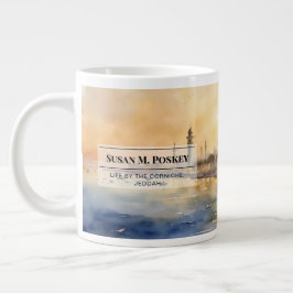 Grande Caneca de Café da Corniche de Jeddah Hipnotizante
