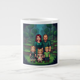 Grande Caneca de café da família Brown