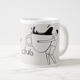 Grande Caneca de Café da Manhã Divertida