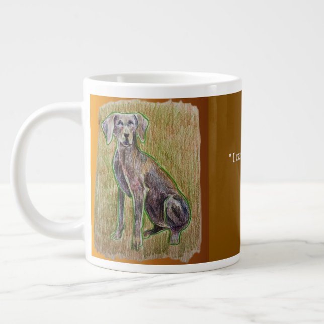 Grande Caneca de Café Dálmata (Esquerda)
