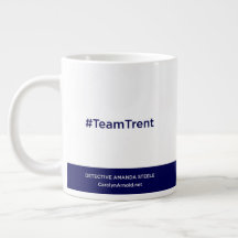 Caneca de café de 20 oz #TeamTrent
