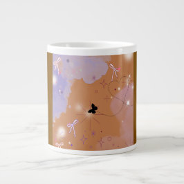 Grande Caneca de Café Elegante