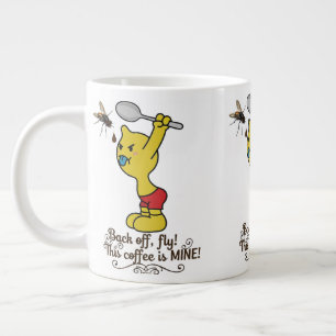Grande Caneca de Café Engraçada Saia de perto, seu Zé Nin