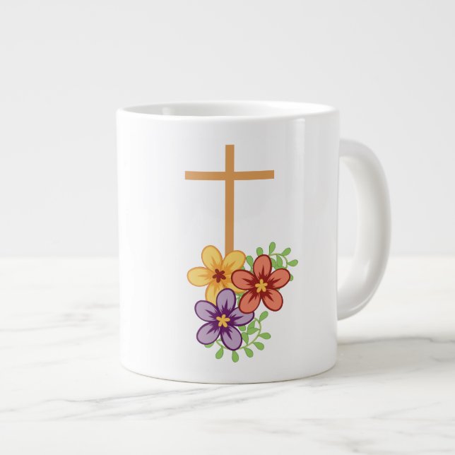 Grande Caneca de café extragrande (Frente Esquerda)
