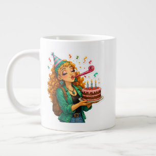 Grande Caneca de Café Fofa – Perfeita para Golinhos Diári