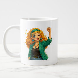Grande Caneca de Café Fofa – Perfeita para Golinhos Diári