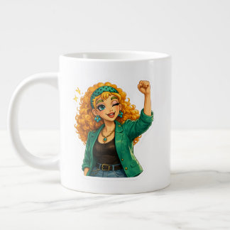 Grande Caneca de Café Fofa – Perfeita para Golinhos Diári