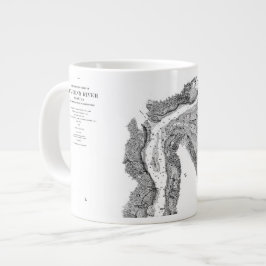 Grande Caneca de café John's River 1856 da Rua de Jackson