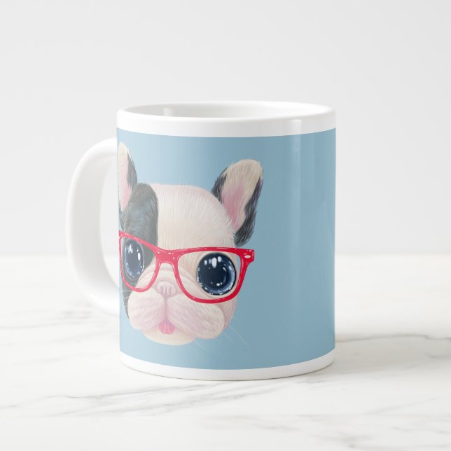 Grande Caneca de café jumbo (Frente Esquerda)