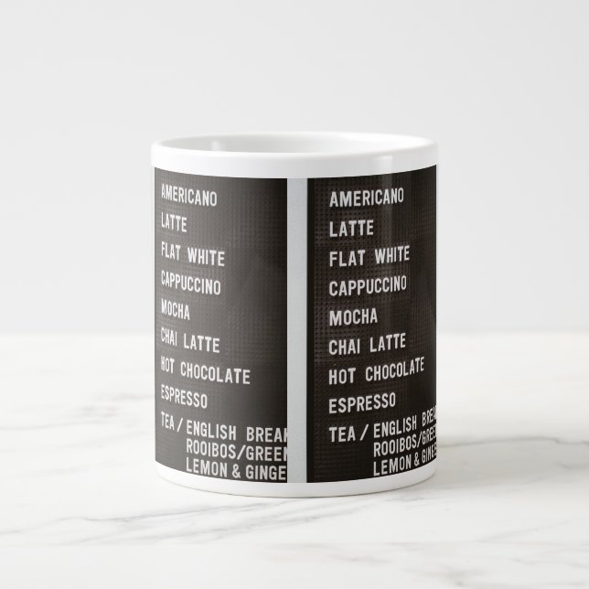 Grande caneca de café JUMBO (Frente)