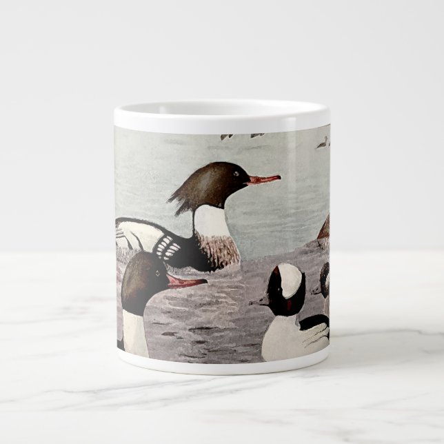 Grande Caneca de Café Jumbo Nº 9 Birds 1917 (Frente)