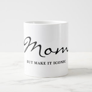 Grande Caneca de Café Mãe Divertida Legal e Irônica