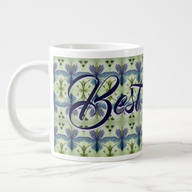 Grande Caneca de Café Melhores Amigos (Esquerda)
