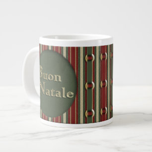 Grande Caneca de café Natale, o Buon italiano